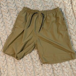 Columbia khaki color activewear shorts